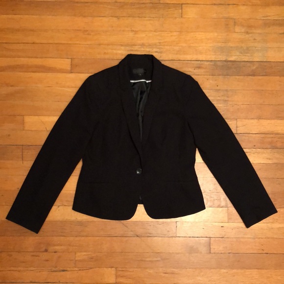 Worthington Women’s Single Button Blazer in Black, size Large - Picture 2 of 10